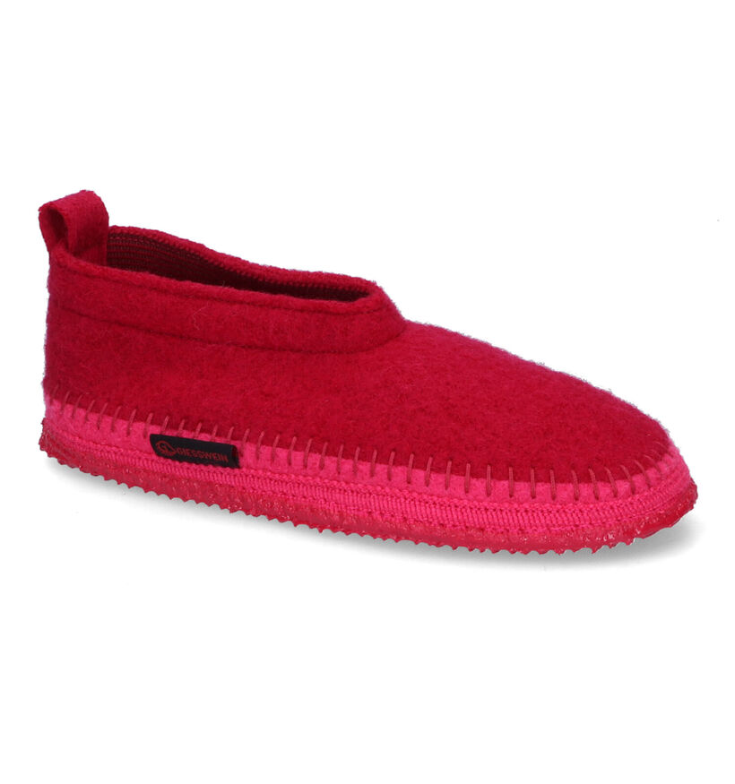 Giesswein Tegernau Fuchsia Pantoffels in wol (316054)
