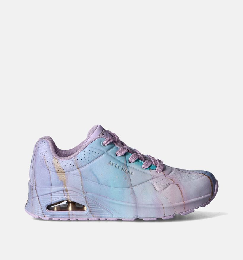 Skechers Uno Lila Sneakers voor dames (351894) - geschikt voor steunzolen