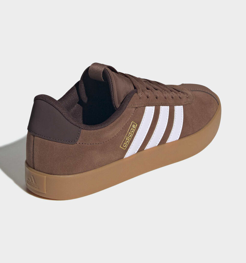 adidas VL Court 3.0 Bruine Sneakers voor dames (375345)