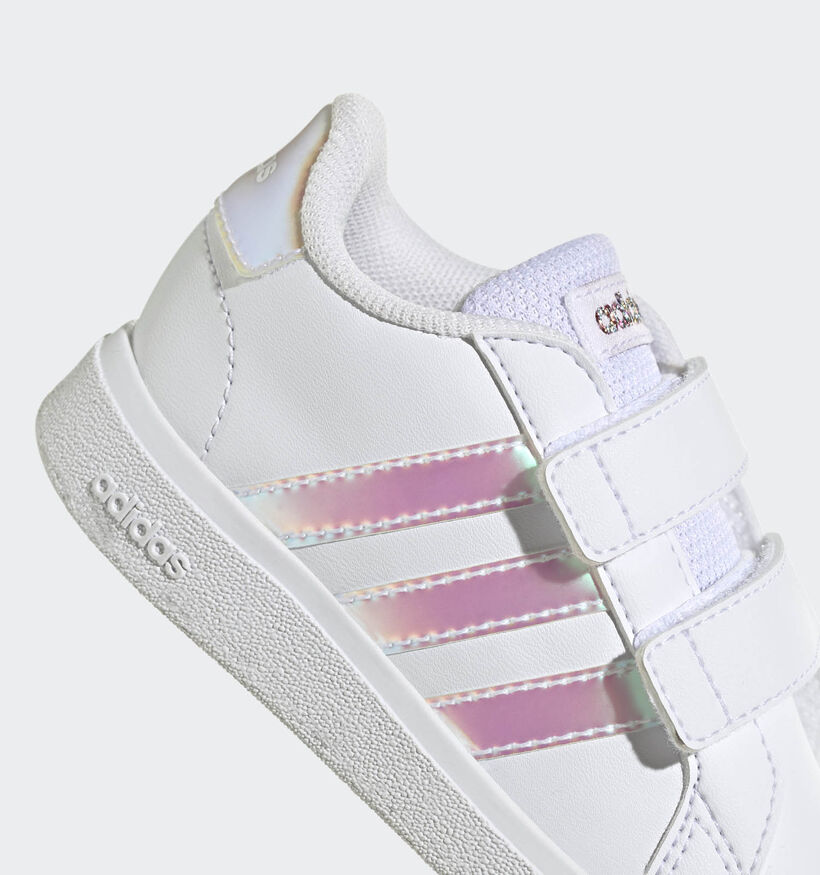 adidas Grand Court 2.0 Witte Sneakers voor meisjes (359667) - geschikt voor steunzolen