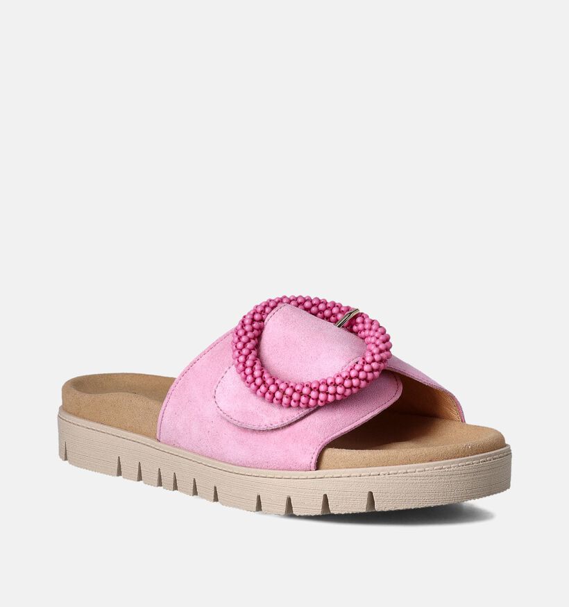 Gabor Nu-pieds en Rose pour femmes (356660) - pour semelles orthopédiques