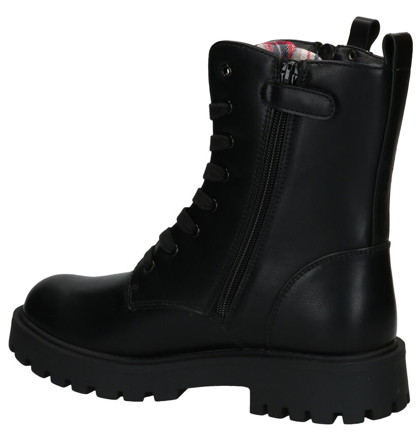 Tommy Hilfiger Zwarte Boots in leer (279902)