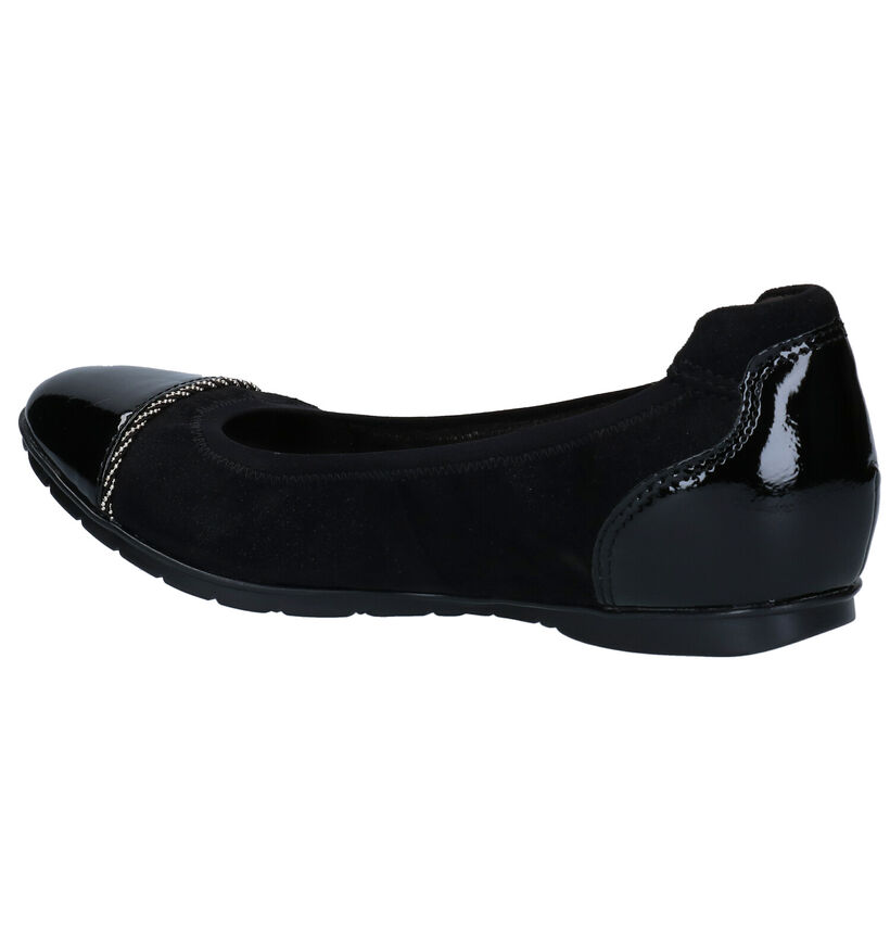 Tamaris Touch It Ballerines en Noir en simili cuir (280720)