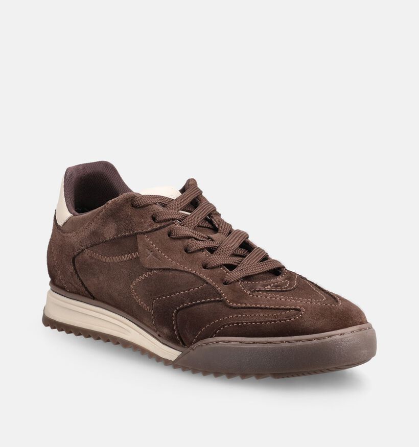 Tamaris Men Baskets en Brun fonc&eacute; pour hommes (378410) - pour semelles orthop&eacute;diques