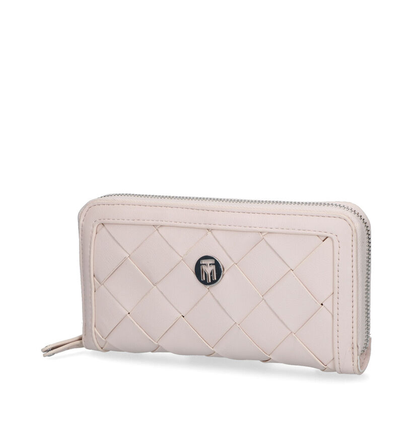 Marco Tozzi Porte-monnaie zippé en Beige pour femmes (306490)