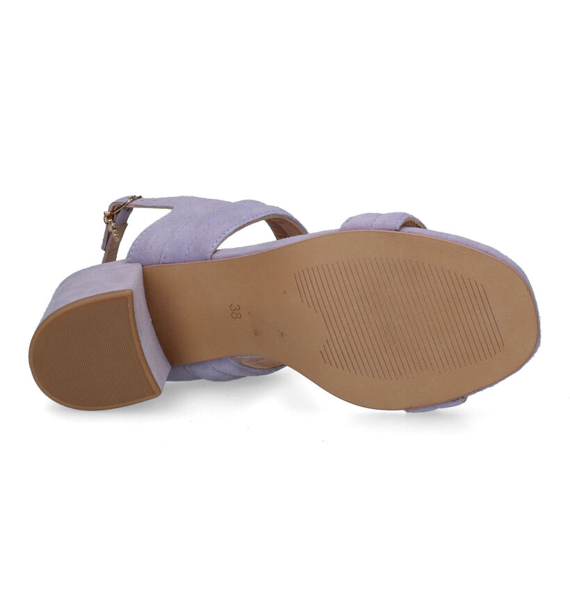Mexx Josephine Lila Sandalen in daim (303521)