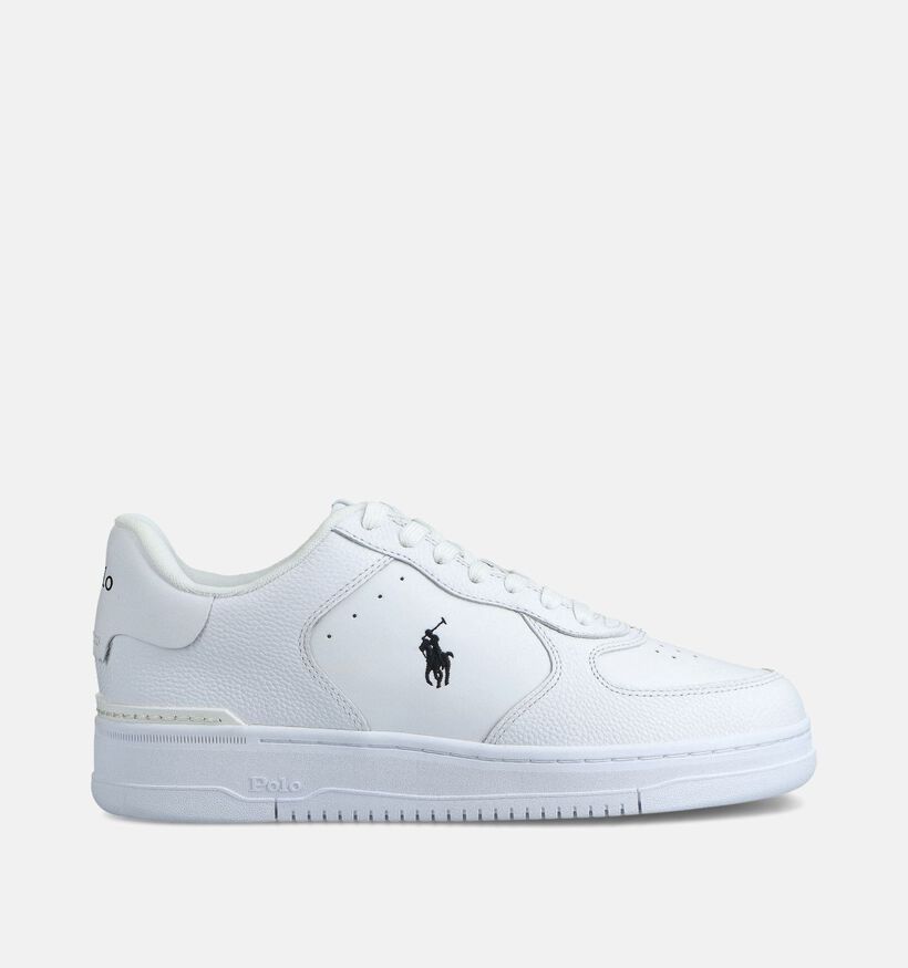 Polo Ralph Lauren Mastercourt Witte Veterschoenen voor heren (366445)