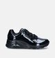 Skechers Uno Shiny One Baskets en Noir pour femmes (345163)