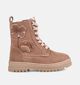 Milo & Mila Roze Boots met Veters en Rits voor meisjes (379075)