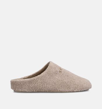 Scapa Pantoffels Taupe/Blauw