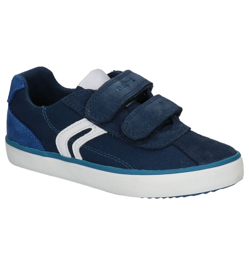 Geox Chaussures basses en Bleu foncé en nubuck (265788)