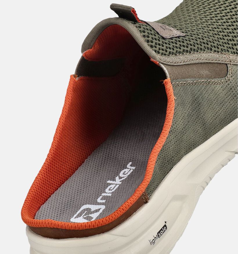 Rieker Groene Slippers voor heren (370485)