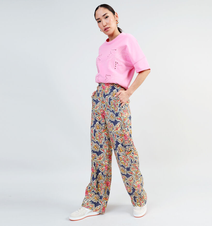 Orfeo Nisaa Pantalon large en Brun pour femmes (349323)