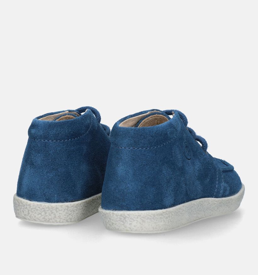 Falcotto Ostrit Blauwe Babyschoenen voor meisjes, jongens (332184)