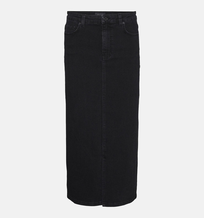 Vero Moda Lina 7/8 Jupe denim en Noir pour femmes (340556)
