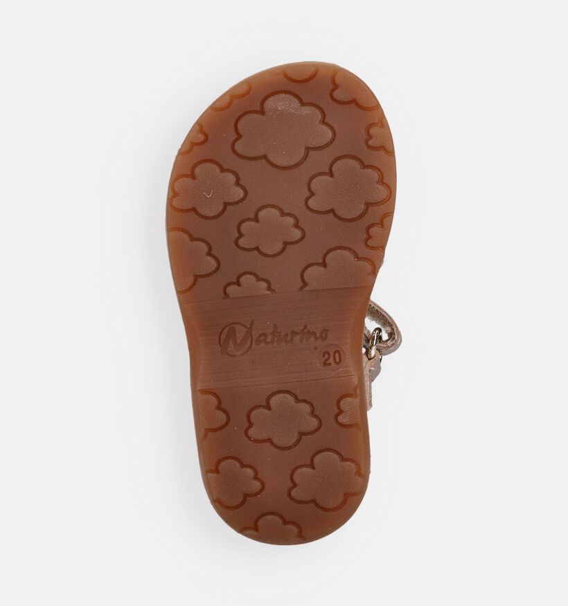 Naturino Quarzo Met Sandales pour b&eacute;b&eacute; en Or pour filles (372504)