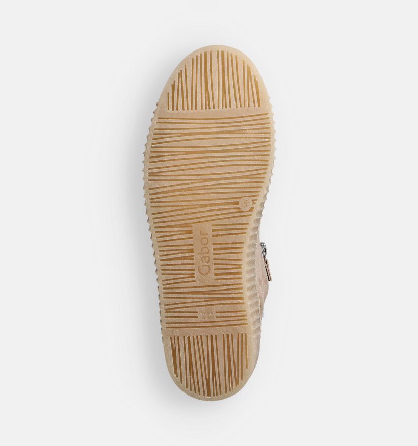 Gabor Baskets en Beige pour femmes (368358) - pour semelles orthopédiques