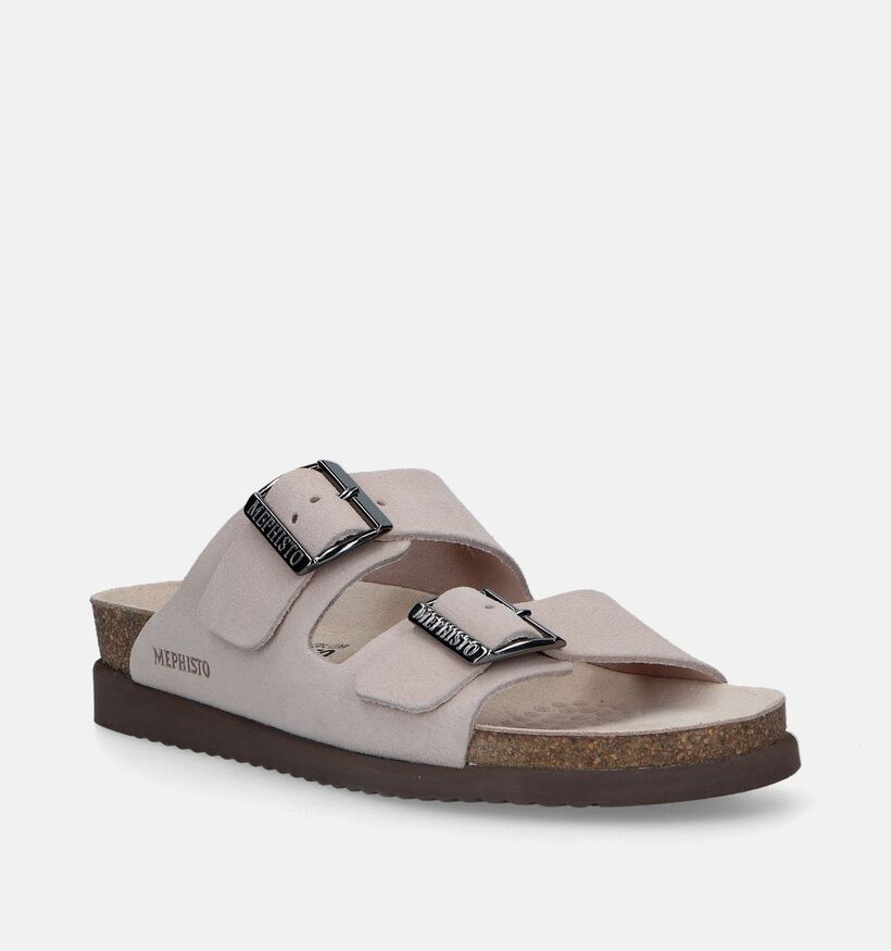 Mephisto Hester Nu-pieds en Beige pour femmes (338991)