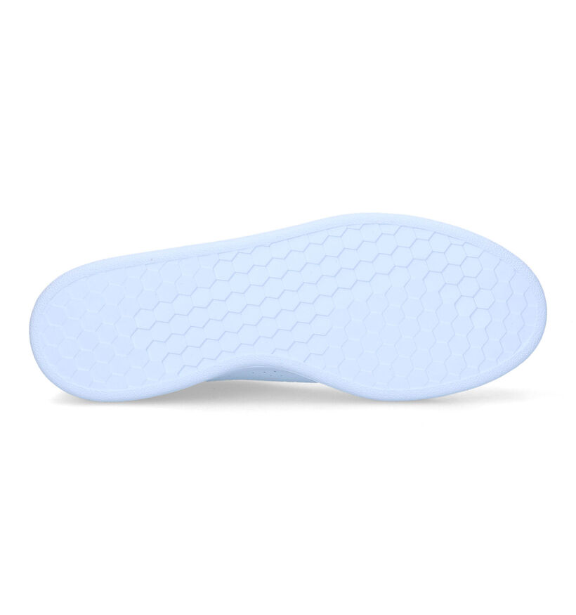 adidas Advantage Base Witte Sneakers in kunstleer (319045)