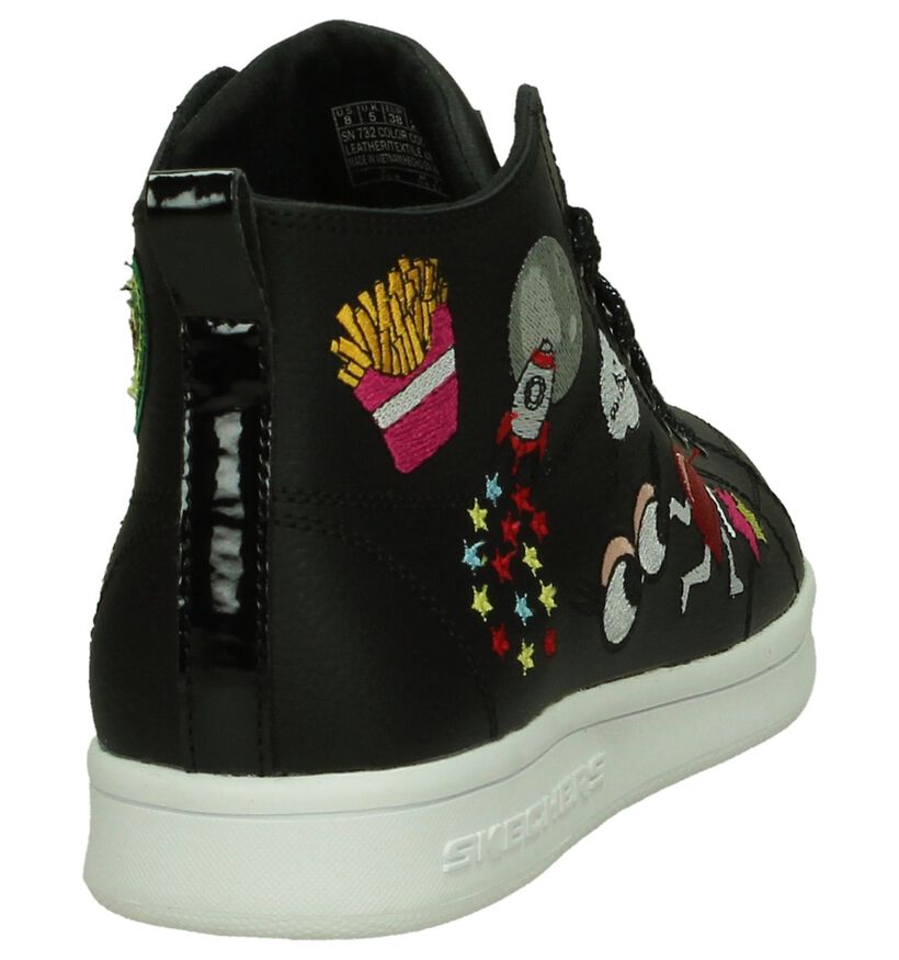 Zwarte Hoge Sneakers Skechers, , pdp