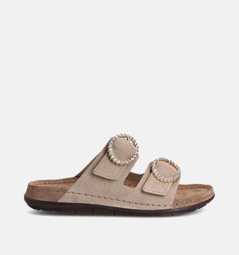 Nu-pieds beige