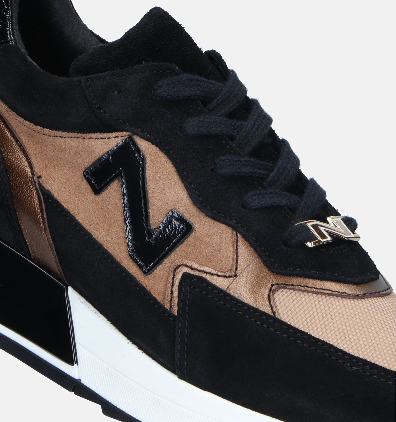 Nathan Baume Zwarte Sneakers Dames Sneakers Online op TORFS.BE