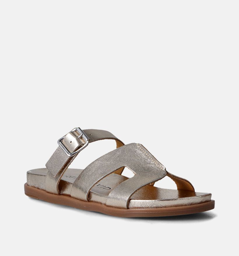 Laurent David Gouden Slippers voor dames (357872)