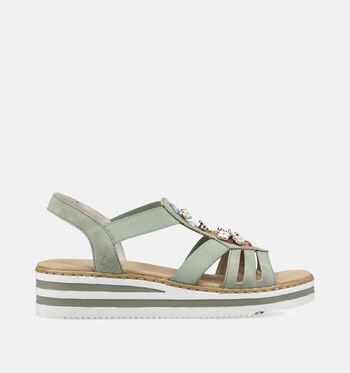 Sandalen groen
