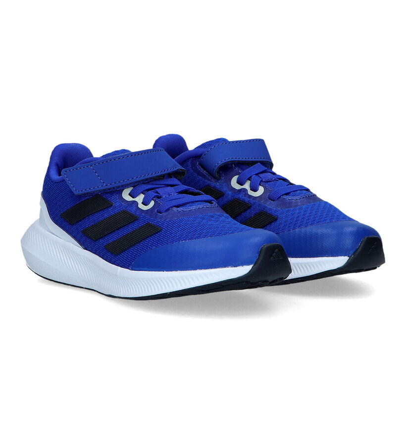 adidas Runfalcon 3.0 EL Baskets en Bleu pour filles, garçons (324126)