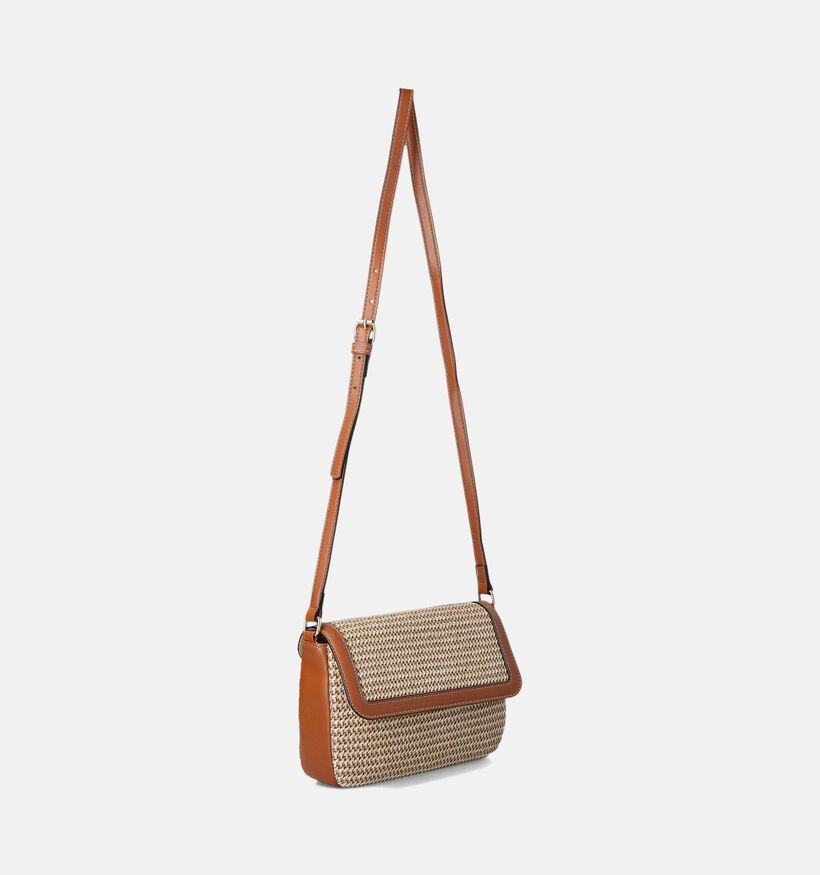 Pieces Simlina Cognac Crossbody tas voor dames (352477)