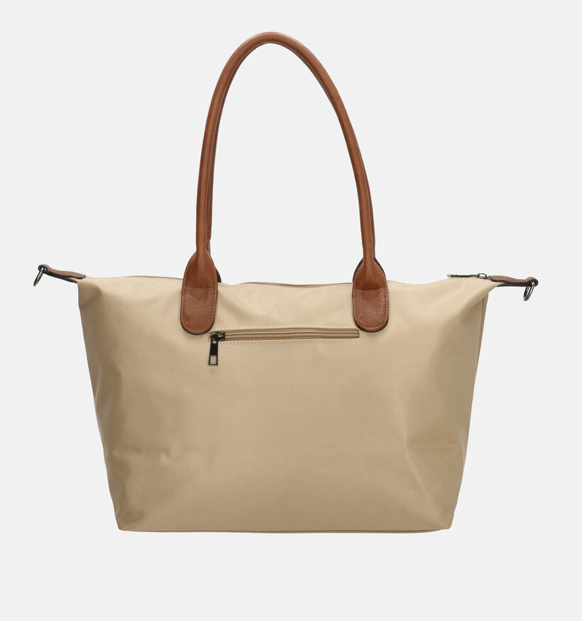 Charm London Buckingham Beige/Cognac Shoppertas voor dames (374393)