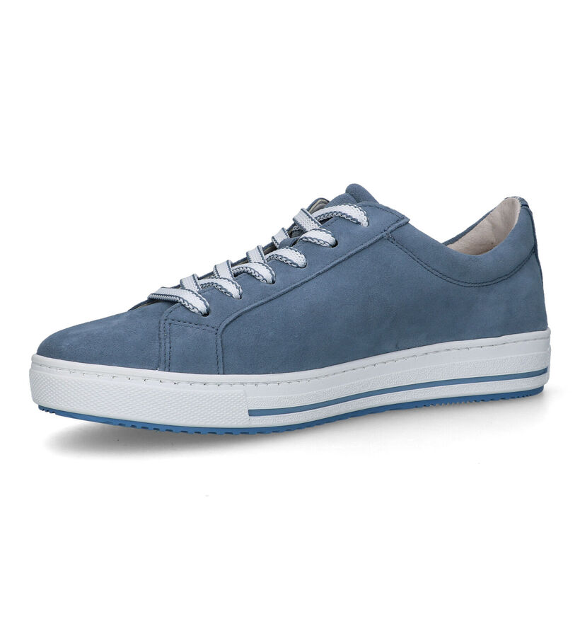 Gabor OptiFit Blauwe Sneakers voor dames (323167) - geschikt voor steunzolen