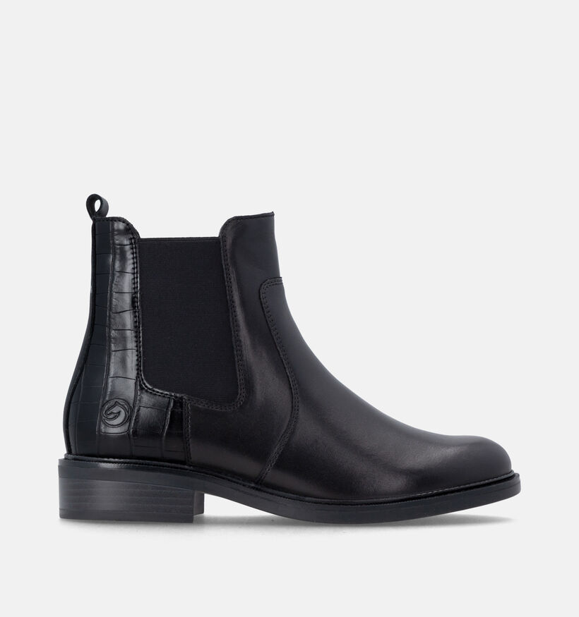 Remonte Boots Chelsea en Noir pour femmes (378040) - pour semelles orthop&eacute;diques