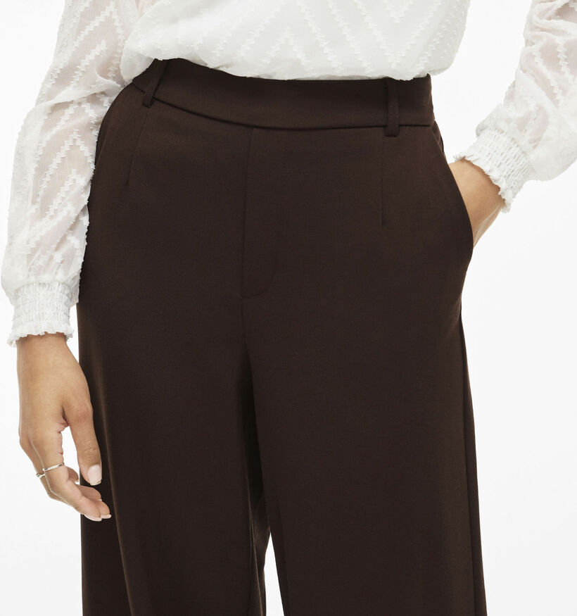 Vila Varone Donkerbruine Geklede Broek voor dames (378474)