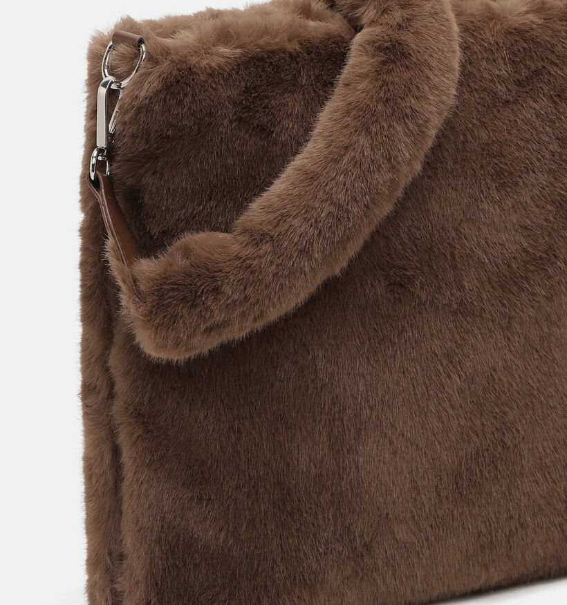 Emily & Noah Grasse Rue 09 Donkerbruine Crossbodytas voor dames (378880)