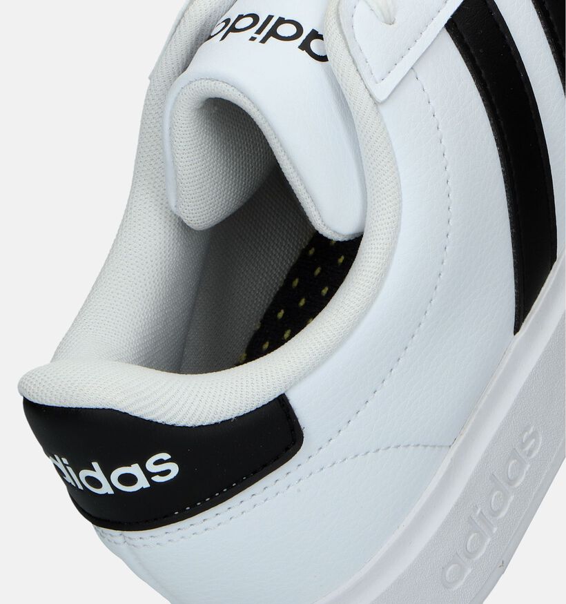 adidas Grand Court 2.0 Baskets en Blanc pour garçons, hommes (341485) - pour semelles orthopédiques