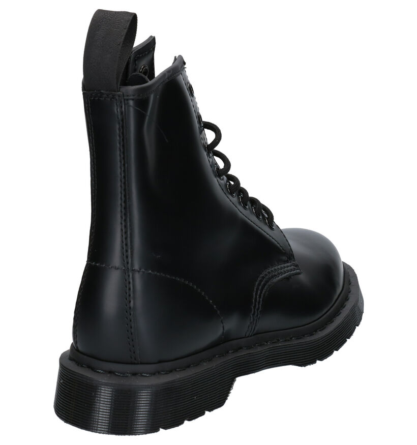 Dr. Martens Mono Boots Zwart in leer (253438)