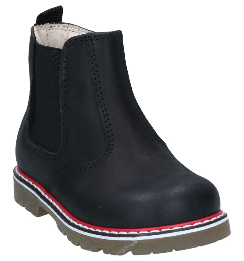 Bumba Blauwe Chelsea Boots in leer (261011)