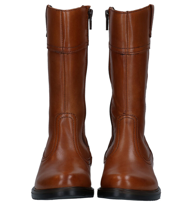 Loli Laly Bottes hautes en Cognac en cuir (298605)