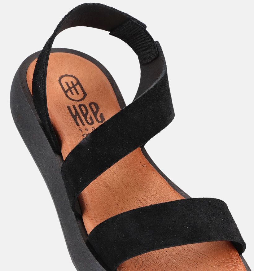 Hee Zwarte Sandalen voor dames (372529)