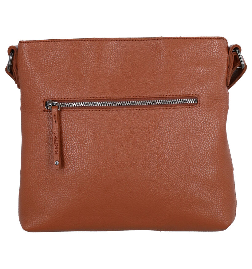 Suri Frey Amey Cognac Crossbody Tas in kunstleer (283493)