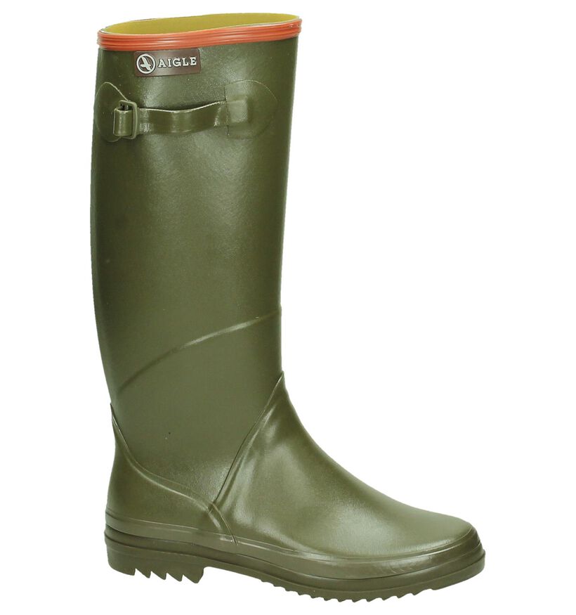 Aigle Bottes de pluie en Vert kaki en caoutchouc (161471)