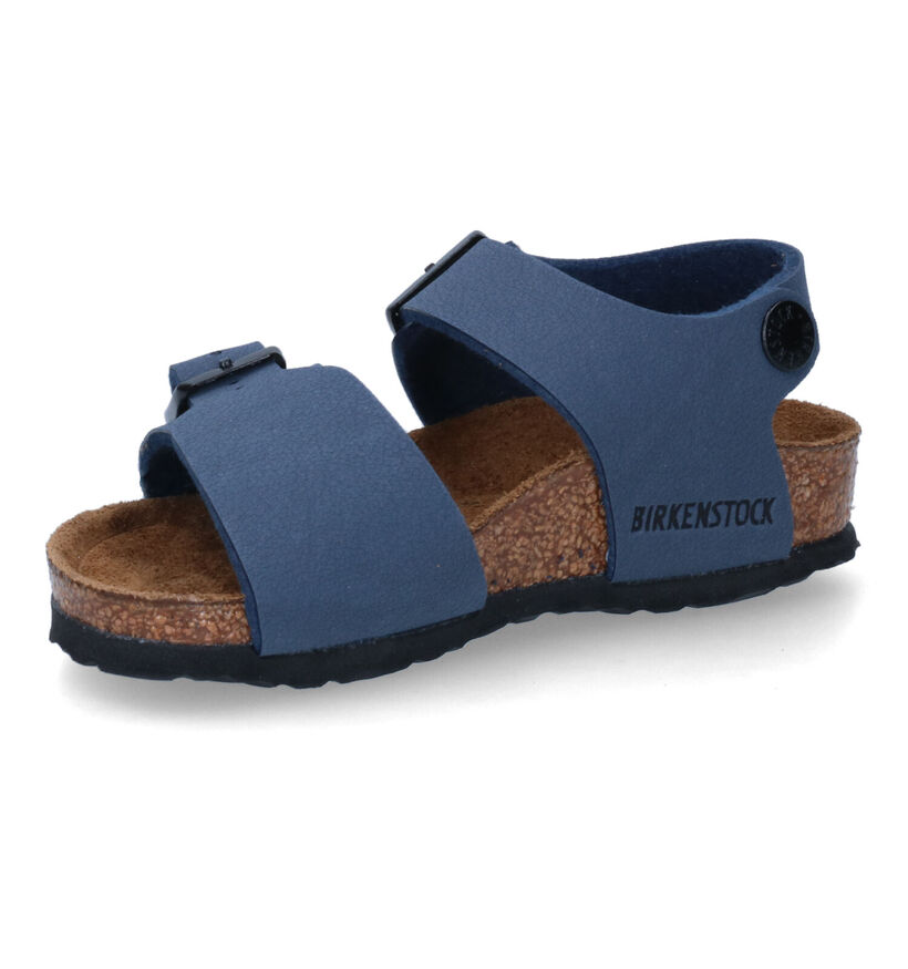 Birkenstock New York  Sandales en Noir pour garçons (338096)