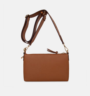 Laurent David Crossbody tassen Zwart/Cognac/Bruin/Bordeaux