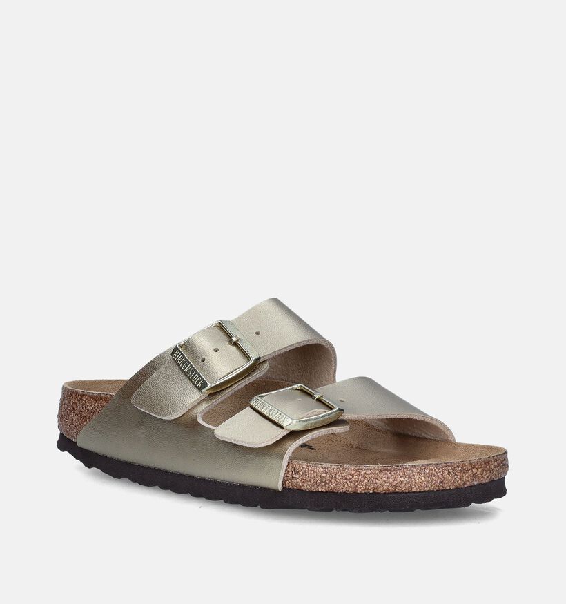 Birkenstock Arizona Gouden Slippers voor dames (350888)