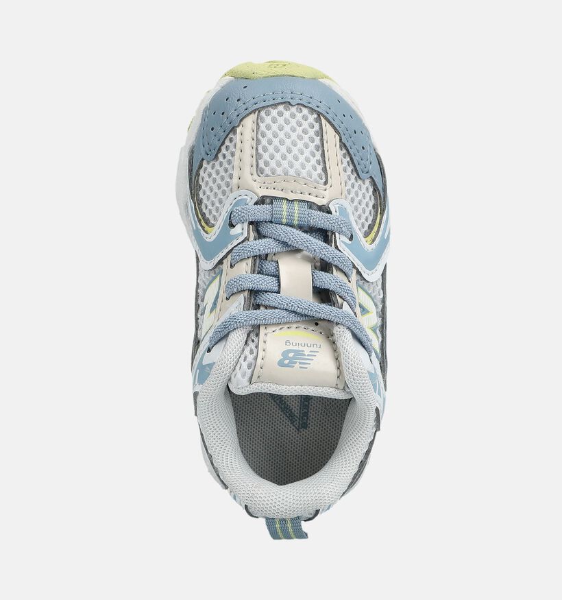 New Balance 530 Baskets basses en Bleu/Vert pour filles, gar&ccedil;ons (375134) - pour semelles orthop&eacute;diques