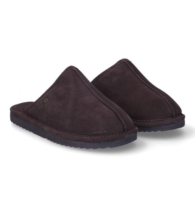 Warmbat Barron Cognac Pantoffels voor heren (296344)