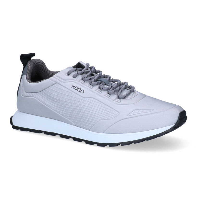 Hugo Icelin Runn Baskets en Bleu pour hommes (301364) - pour semelles orthopédiques