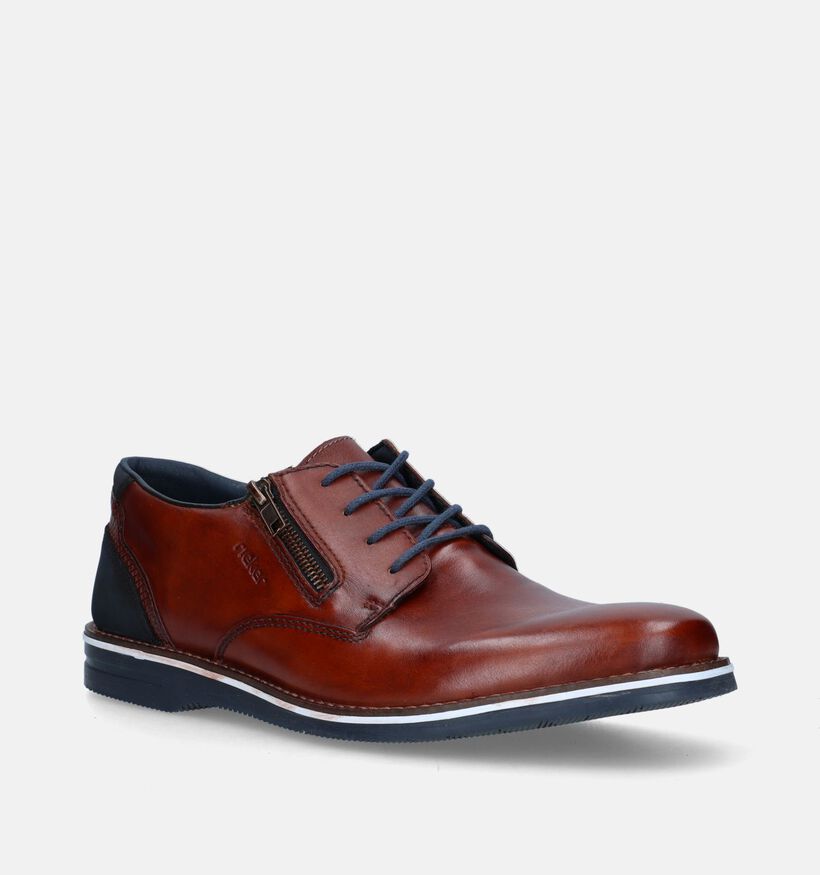 Rieker Chaussures classiques en Cognac pour hommes (336248)