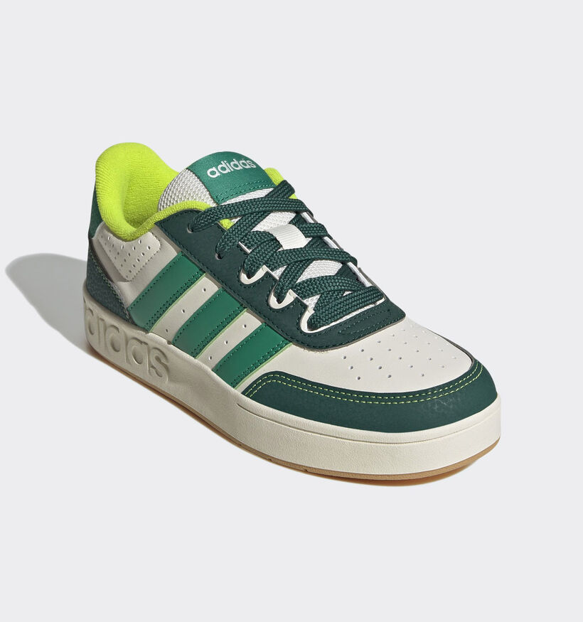 adidas Breakbase Groene Sneakers voor jongens, meisjes (359621) - geschikt voor steunzolen